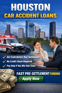 Houston car accident loan offer