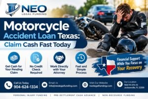 Motorcycle Accident Loan Texas: Claim Cash Fast Today